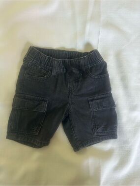 GAP Black Cargo Shorts for Kids